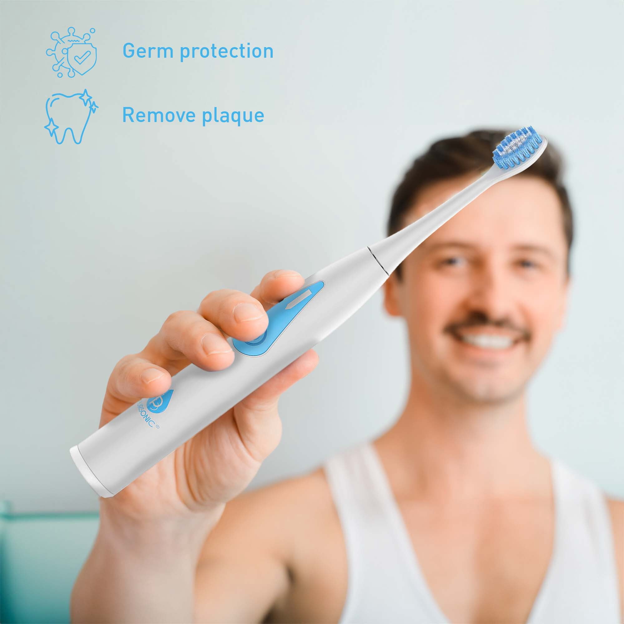 Ultimate Smile Care Duo: Triple-Head Tooth Wizard  Travel-Ready Water Flosser