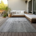 thumbnail image 5 of Addison Rugs Chantille Indoor/Outdoor Transitional Nautical Gray Washable Rectangle Rug, 8' x 10', 5 of 5