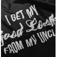 thumbnail image 5 of I Get My Good Looks From My Uncle Toddler Boy Girl T Shirt Infant Toddler Brisco Brands 6M, 5 of 6