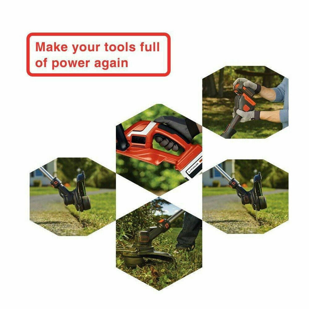 2Pack 40 Volt MAX 3.6Ah Lithium ion Replacement Battery Compatible with Black and Decker 40V Battery LBX2040 LBXR36 LBXR2036 LST540 LCS1240 LBX1540 LST136W 40V Cordless Power Tools