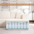thumbnail image 2 of Salon avec sofa Sans Cadre - sofa Moderne Décontracté en Forme de U - sofa Modulaire avec Fauteuil Inclinable Ne Nécessitant Pas d'Installation.,Blanc, 2 of 15