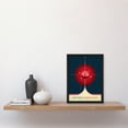thumbnail image 2 of Deep Space Atomic Clock Red Earth Orbit Spacecraft Radio Navigation Science Tracking NASA Exploration Artwork Framed Wall Art Print A4, 2 of 4