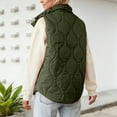 thumbnail image 6 of Gaexia Vest for Women ,Quilted Vest for Women Cold Weather Outerwear Lightweight Warm Sleeveless Jacket Layering Comfort, 6 of 6