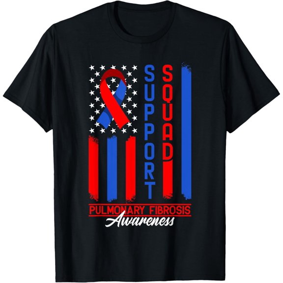 Premium Comfort - Support Awareness Squad I Pulmonary Embolism & Fibrosis T-Shirt
