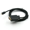 thumbnail image 3 of 1.8M/6FT 1080P USB3.1 Tipo-C a VGA Cable adaptador 10Gbps para monitor de computadora PC, 3 of 7