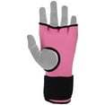 thumbnail image 4 of MRX Gel Padded Inner Gloves With Long Wrist Wrap For Wrist Support Multi Colors (Pink, X-Large), 4 of 5