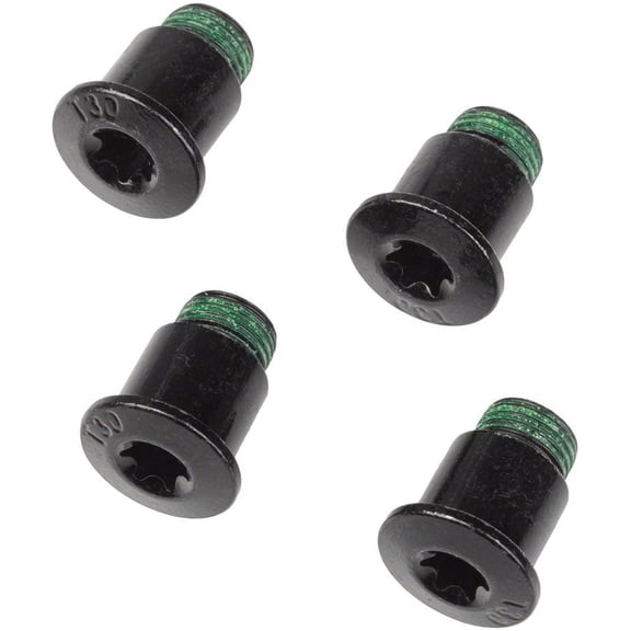 SRAM Chainring Bolt Kit for Rival AXS - 94/107 BCD, 4x2, M8x4.75x8.75, Steel, Black, Includes 4 Bolts