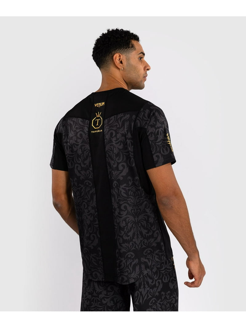 Venum x Ilia Topuria Unmatched Dry-Tech Shirt - Black/Gold - Large