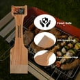 thumbnail image 2 of CONSDAN Grill Scraper, Soild Oak Wooden Grill Brush, Grill Scraper for Outdoor Grill, Bristle Free Grill Scrapers, Grill Grate Cleaner Safe Wood Grill Brusher, 2 of 7