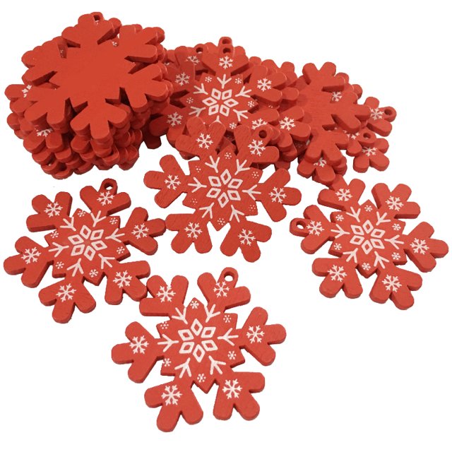 10PCS Christmas Ornament Star Bell Heart Xmas Tree Ornament Hanging Decor