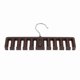 thumbnail image 1 of 10 Slot Tie Belt Scarf Rack Organizer Sturdy Plastic Closet Wardrobe Space Saver Brown, 1 of 4