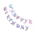 thumbnail image 2 of 3 banderines de mariposas con letras de feliz cumpleaños para jardín, primavera, cumpleaños y decoración de fiestas, 2 of 7