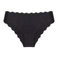 thumbnail image 4 of Yangnuo Womens Solid Color Comfy Sexy Underwear Briefs Women's Large Size Underwear Low Waist Breathable Nylon Briefs Ice Silk Seamless Underwear, 4 of 4