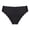 Black, variant on Women's Seamless Invisible Thong Briefs, No Show Stretchy Soft Breathable Panties, Smooth Comfort Daily Underwear