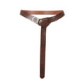thumbnail image 4 of Classic Medieval Knight PU Leather Belt for Festival Carnival Themed Parties Brown No Pouch, 4 of 7