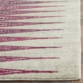 thumbnail image 3 of SAFAVIEH Evoke Keisha Abstract Aztec Runner Rug, Ivory/Fuchsia, 2'2" x 7', 3 of 6