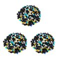 thumbnail image 1 of Wisewang 500pcs/set Automotive Rivets Universal Fastener Car Bumper Clips Light Sufficient Push Pin Kit Wear-resistant Vehicular 3Set, 1 of 6