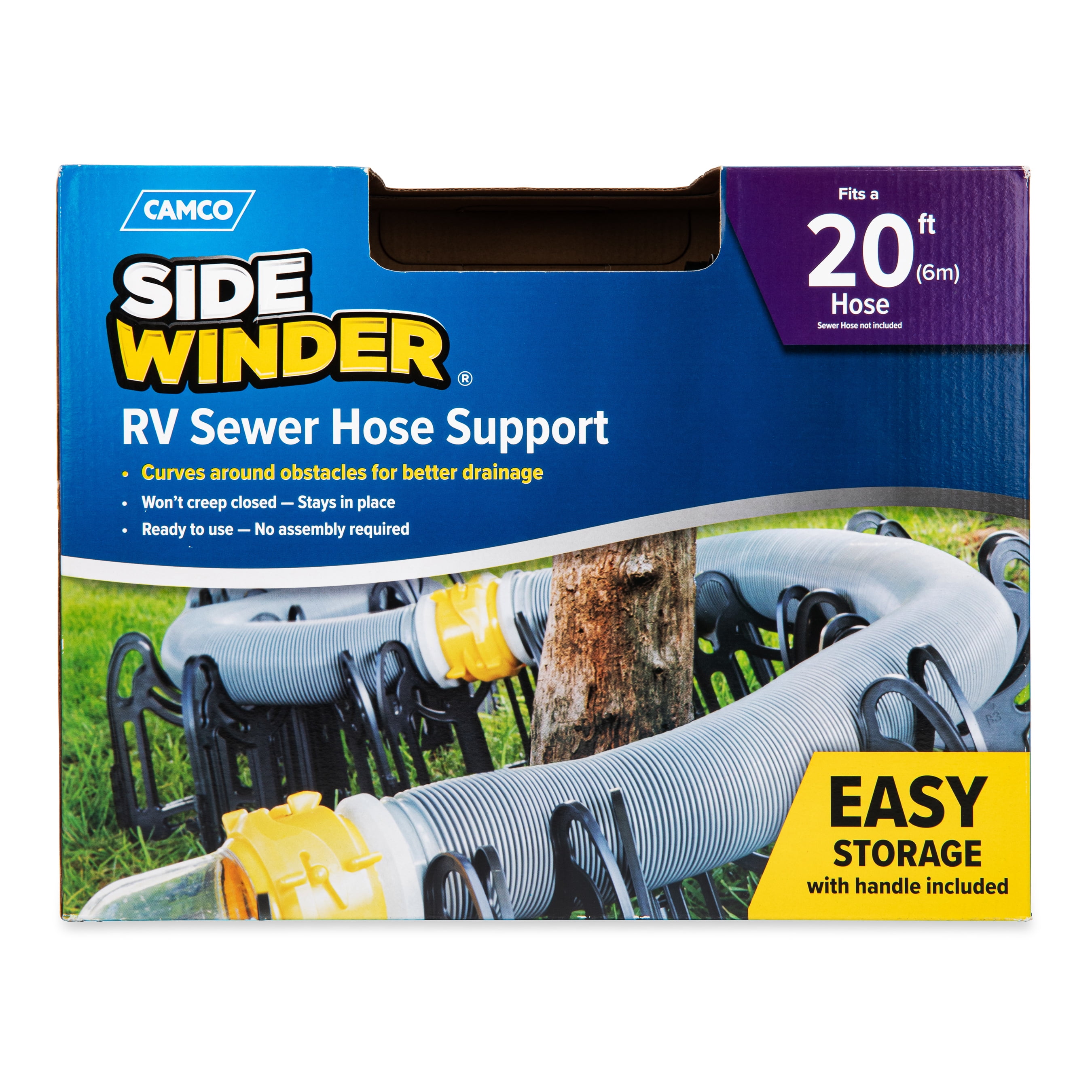 Camco Sidewinder RV 20' Sewer Hose Support (43051 )