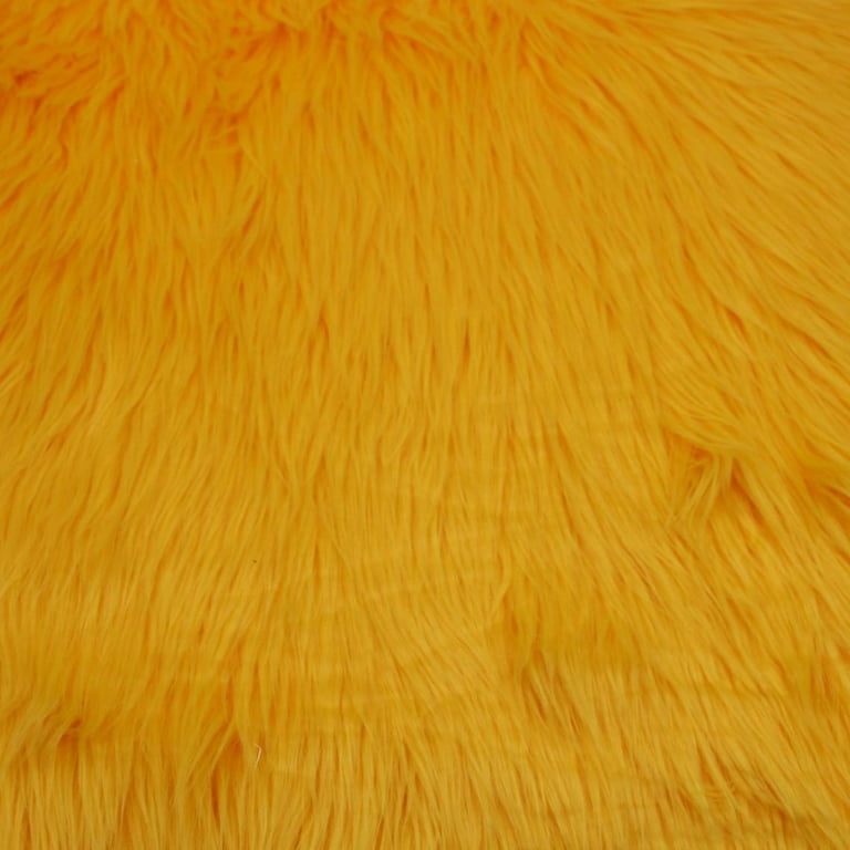 Natural Luxury Shag Faux Fur Fabric