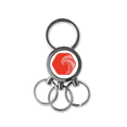 thumbnail image 1 of Llavero de metal de acero inoxidable Llavero Anillo de cadena Llavero, 1 of 3