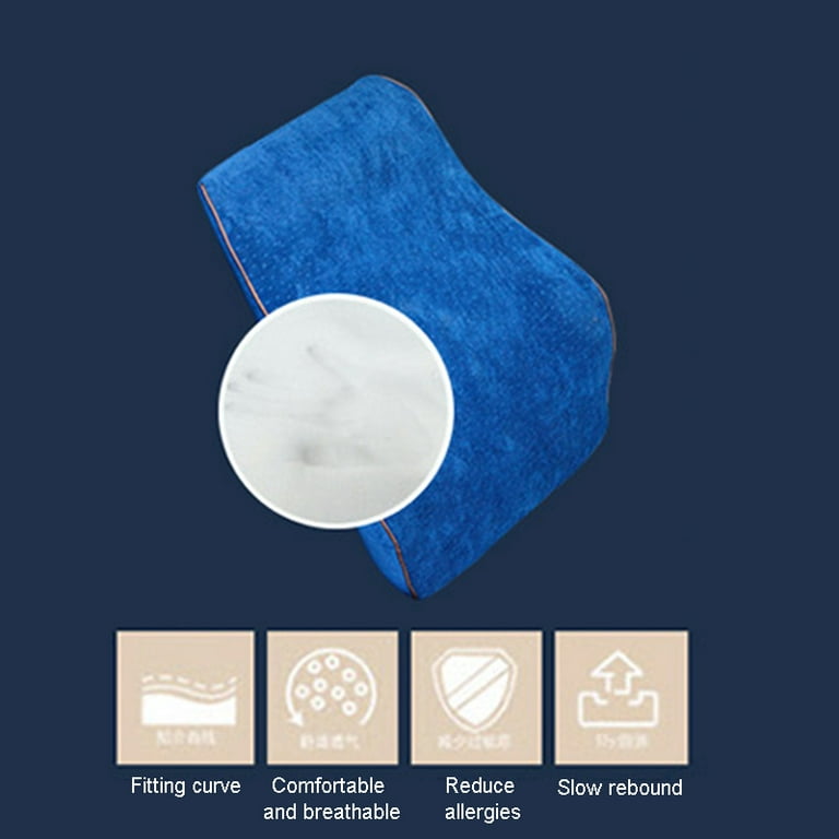 Memory Foam Waist Lumbar Support Pillow Car Ergonomic Backrest Cushion