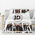 thumbnail image 2 of One Music Direction Flannel Blanket Air Conditioning Blanket Nap Blanket Sofa Throw Blanket Throw Blankets 50"X40", 2 of 6