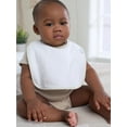 thumbnail image 2 of Gerber Baby Boys or Girls White Bibs, 2-Pack, One Size, 2 of 8
