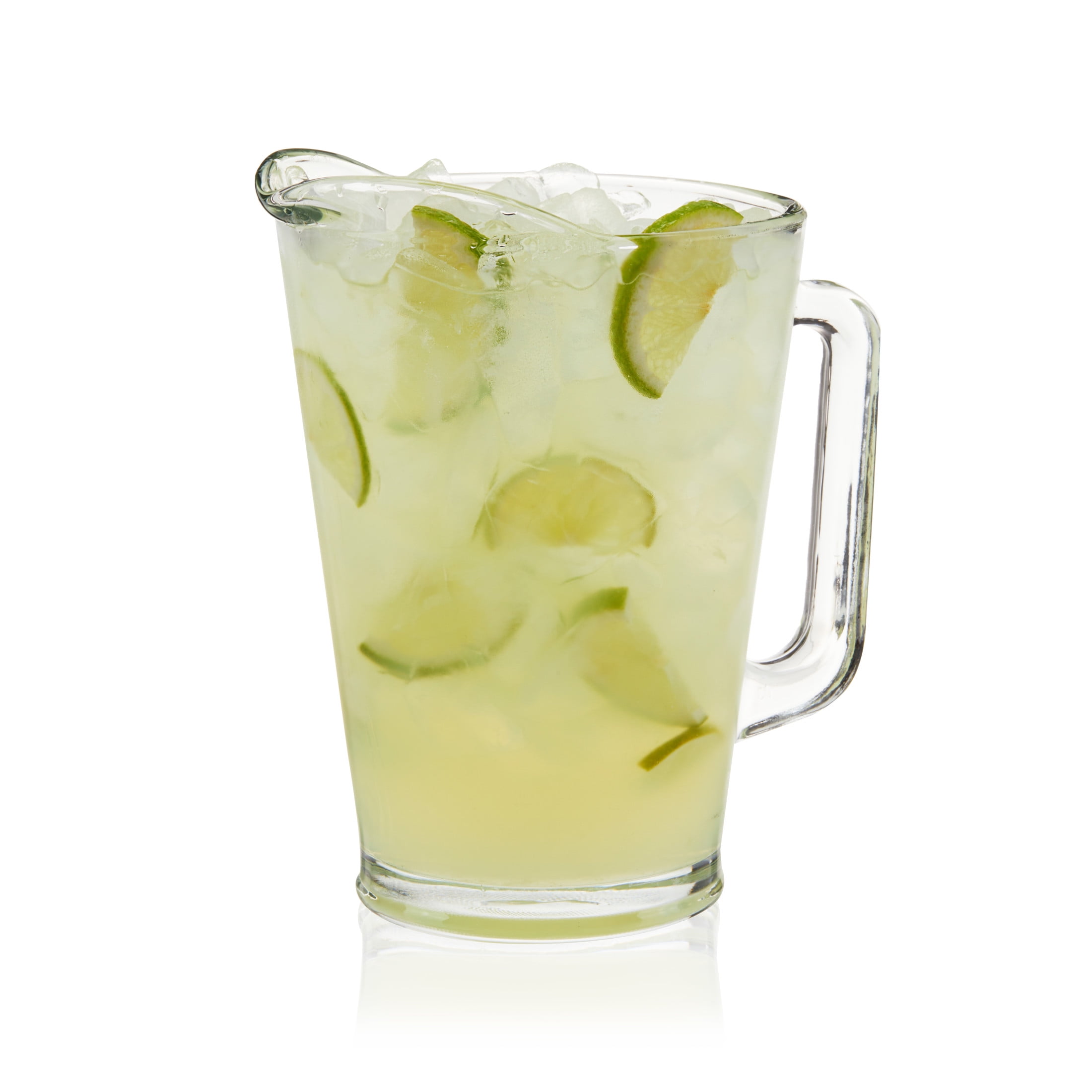 True Large Glass Pitcher for Cocktails, Beer, Iced Tea, Water, Juice, 60oz