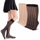 thumbnail image 1 of Guardurnaity Medias hasta la rodilla de seda con estilo para mujer, 20 Uds., seguras, exquisitas, artesanales, transparentes hasta la rodilla Medias, 1 of 6