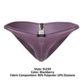 thumbnail image 4 of Xtremen Fashion Underwear 91239 Microfiber Bikini Color Blackberry Size M, 4 of 5