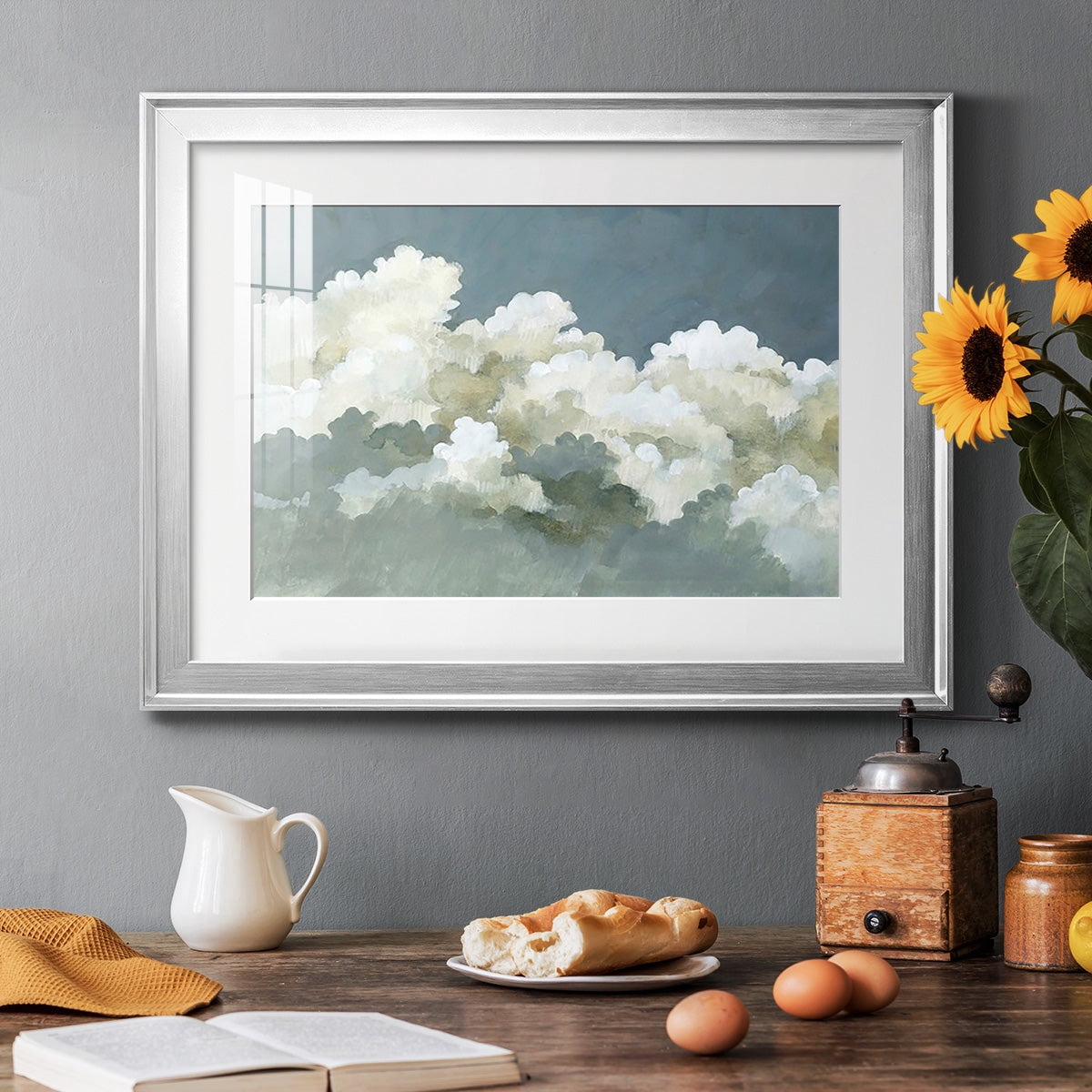 Big Clouds III Premium Framed Print - Ready to Hang