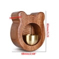 thumbnail image 3 of Cateissary Timbre de Lindo Sonido Campana Lodestone Force Colgando Entrada de cobre puro Campana de viento Refrigerador para el hogar Oso, 3 of 6
