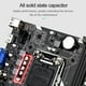 thumbnail image 4 of Placa base JINGSHA H61M, ranuras de memoria DDR3 de doble canal, interfaces de pantalla VGA + HD, co JINGSHA Negro, 4 of 7