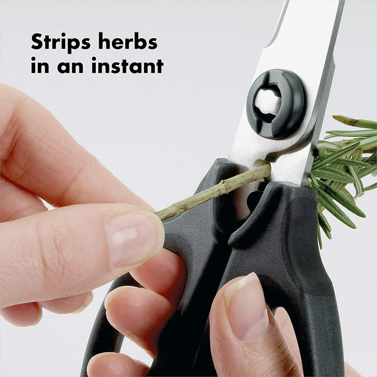 OXO Good Grips Pro Swivel Peeler & Good Grips Multi-Purpose Kitchen and  Herbs Scissors