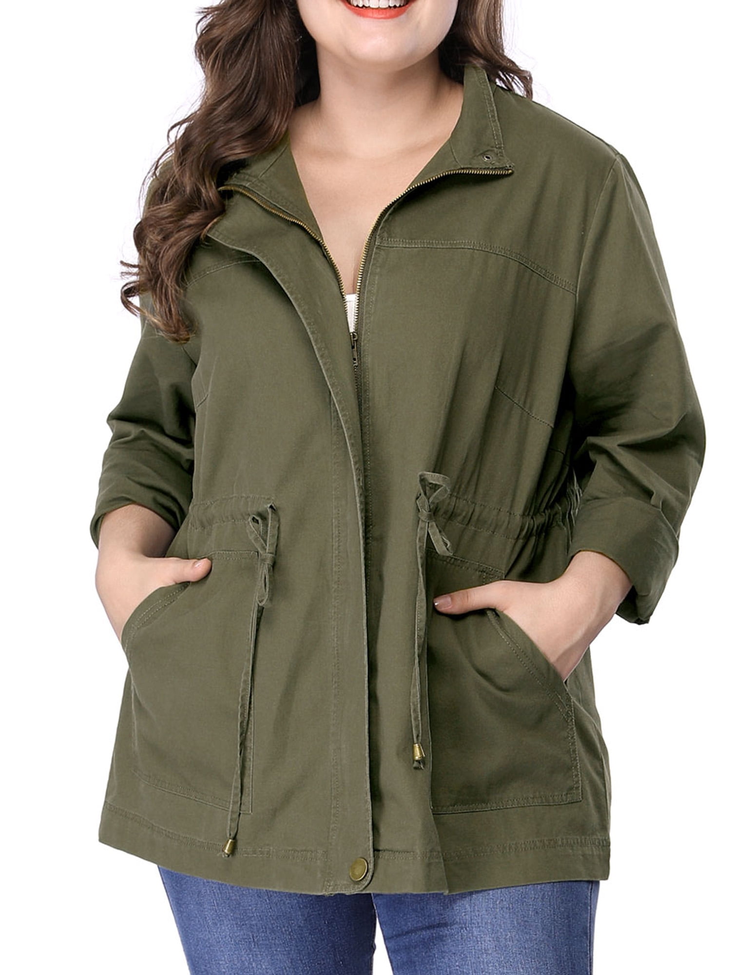 walmart women's plus size coats