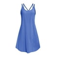 thumbnail image 3 of Ruyang Plus Size Dresses Women 2024 Summer Maxi Dresses Sleeveless Spaghetti Strap Casual Sundress Boho Cami Beach Long Dress, 3 of 6