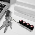 thumbnail image 6 of Cat Paw Keyboard Fidget Toy for Adults, Keychain Stress Relief Toy Cat Shaped Anxiety Decompression Clicker for Office, Travel, Calming Desk Gifts (black), 6 of 7