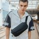 thumbnail image 5 of Dinheiro 11 pulgadas-pecho de poliéster negro-pecho deportivo viento-pecho impermeable para hombre bolso bandolera bandolera, 5 of 5