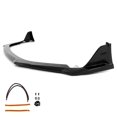 thumbnail image 4 of Ikon Motorsports Front Bumper Lip + Lip Protector Compatible With 2022-2025 Subaru BRZ Coupe 2-Door STI Style ABS Unpainted Black Front Lip Spoiler & EPDM Lip Covers, 4 of 9