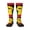 1 Black, variant on Women's Knee High Socks Black Power African Flag Thermal Soft Knee Long Socks