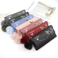 thumbnail image 2 of Cartera larga para mujer, bolso de mano de color liso, bolso largo para mujer, tarjetero, monedero, 2 of 6