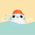 thumbnail image 4 of Bath Toy Wind up Fish Plastic Interactive Floating Toy Shower Toy for Bathroom, 4 of 10