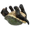 thumbnail image 2 of Atlantic Collectibles Drunken Coastal Sea Turtle Tortoise Wine Bottle Holder Caddy Figurine, 2 of 4