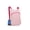 Pink, variant on Foldable Backpack Waterproof Nylon Spandex Lightweight Compact Durable Packable Small Mini Backpack for Hiking Camping Travel Outdoor Sports Storage Leisure Recreational Adventure