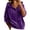 Purple, variant on Fengactive Womens Velour Zip Up Hoodie Drawstring Long Sleeve Relaxed Fit Casual Pullover Fall Winter Jacket