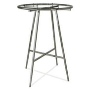 Econoco's 36 inch diameter Chrome Round Hangrail Rack for Garment Display and Storage