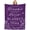 Purple, variant on Get Well Gifts for Women Men Throw Blanket, Inspirational Gifts for Women After Surgery, Get Well Soon Gift, Sympathy Gift Thinking of You Healing Hug Blanket, Blue