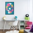 thumbnail image 4 of Stupell Industries Eclectic Floral Bloom Letter G Black Framed Giclee Art, 20 x 30, by Hannah Byatt, 4 of 8