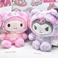 thumbnail image 3 of 25 cm Hello Kitty Sanrio Plushie Kuromi Cinnamoroll Anime Peluche Kawaii MyMelody Muñeco de peluche Niña Niños Regalo de cumpleaños - MINISO, 3 of 4