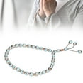 thumbnail image 4 of Muslim Rosary, Tasbih Prayer Beads Premium Resin Unique Pattern  For Outdoor For Home Black,Beige,Blue,Luminous, 4 of 8